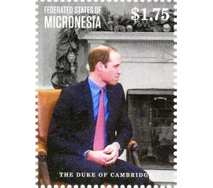 Duke of Cambridge - Micronesia / Micronesia, Federated States 2015 - 1.75