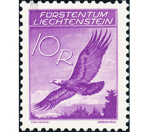 Eagle  - Liechtenstein 1935 - 10 Rappen
