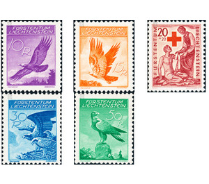 Eagle  - Liechtenstein 1935 Set