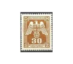 Eagle with shield of Bohemia, Empire badge - Germany / Old German States / Bohemia and Moravia 1943 - 30