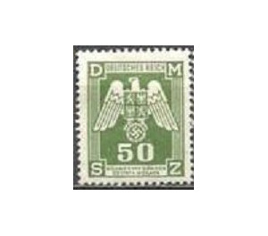 Eagle with shield of Bohemia, Empire badge - Germany / Old German States / Bohemia and Moravia 1943 - 50