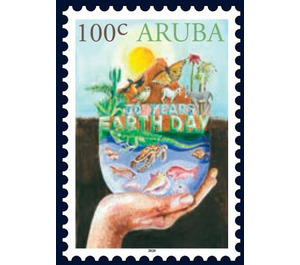 Earth Day, 50th Anniversary - Caribbean / Aruba 2020 - 100