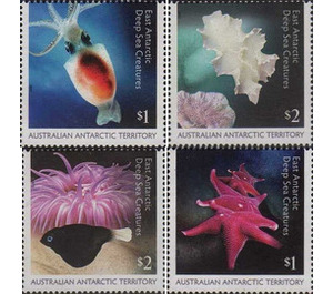 East Antarctic Deep Sea Creatures - Australian Antarctic Territory 2017 Set