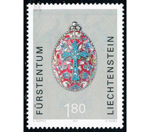 Easter eggs  - Liechtenstein 2001 - 180 Rappen