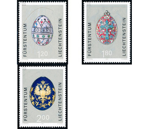 Easter eggs  - Liechtenstein 2001 Set