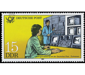Educational institutions of Deutsche Post  - Germany / German Democratic Republic 1981 - 15 Pfennig