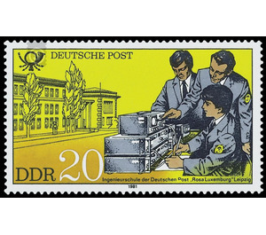 Educational institutions of Deutsche Post  - Germany / German Democratic Republic 1981 - 20 Pfennig