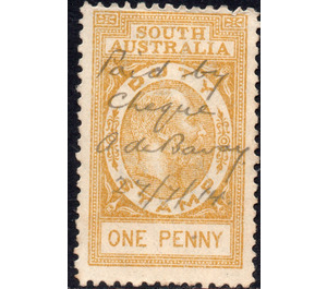 Edward VII - Duty stamp - South Australia 1906