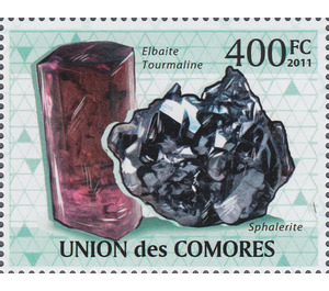 Elbaite and Tourmalite - East Africa / Comoros 2011 - 400