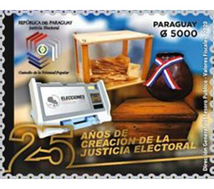 Electorial Justice Tribunal, 25th Anniversary - South America / Paraguay 2020