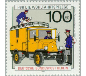 Electric parcels van, 1930 - Germany / Berlin 1990