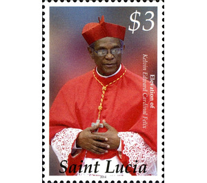 Elevation of His Eminence Kelvin Edward Cardinal Felix - Caribbean / Saint Lucia 2014 - 3