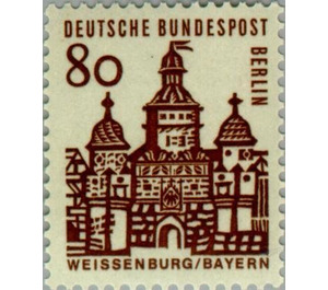 Ellingen gate, Weißenburg (Bavaria) - Germany / Berlin 1964 - 80