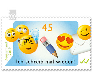 Emoji  - Germany / Federal Republic of Germany 2019 - 45 Euro Cent