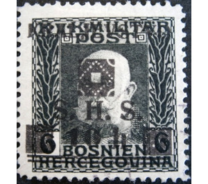 Emperor Franz Joseph I of Austria (1830-1916) - Bosnia - Kingdom of Serbs, Croats and Slovenes 1919 - 10