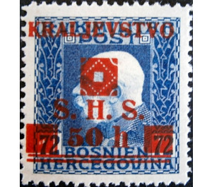 Emperor Franz Joseph I of Austria (1830-1916) - Bosnia - Kingdom of Serbs, Croats and Slovenes 1919 - 50