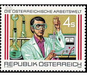 employee  - Austria / II. Republic of Austria 1988 - 4 Shilling