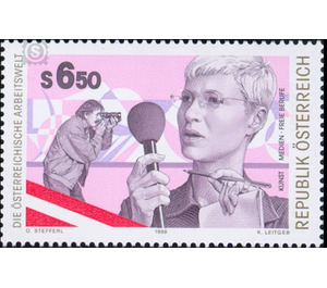 employee  - Austria / II. Republic of Austria 1998 - 6.50 Shilling