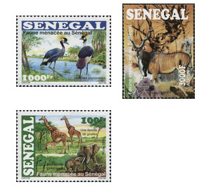 Endangered Animals - West Africa / Senegal 2015 Set