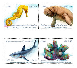 Endangered Species (2019:1) - UNO Geneva 2019 Set