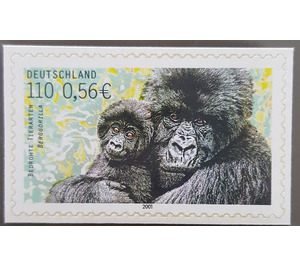 Endangered species - self-Adhesive  - Germany / Federal Republic of Germany 2001 - 110 Pfennig