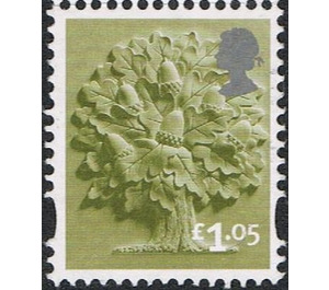 England - Oak Tree - United Kingdom / England Regional Issues 2016 - 1.05