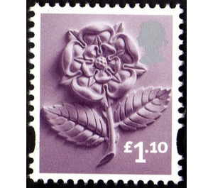 England - Tudor Rose - United Kingdom / England Regional Issues 2011 - 1.10