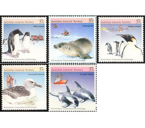Environment, Conservation and Technology - Australian Antarctic Territory 1988 Set