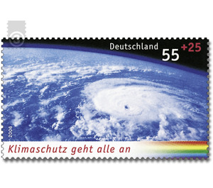 Environmental protection: Climate protection concerns everyone  - Germany / Federal Republic of Germany 2006 - 55 Euro Cent