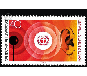 environmental Protection  - Germany / Federal Republic of Germany 1973 - 40 Pfennig