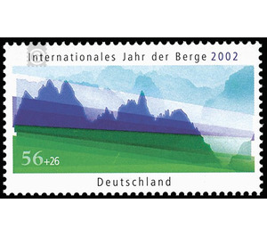Environmental protection: International Year of the Mountains  - Germany / Federal Republic of Germany 2002 - 56 Euro Cent