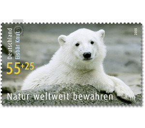 Environmental protection: preserving nature worldwide  - Germany / Federal Republic of Germany 2008 - 55 Euro Cent