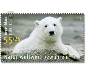 Environmental protection: preserving nature worldwide  - Germany / Federal Republic of Germany 2008 - 55 Euro Cent
