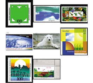 Environmental Protection - Protects tropical habitats - Germany / Federal Republic of Germany Series