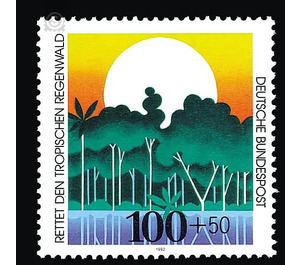 Environmental Protection: Save the Tropical Rainforest  - Germany / Federal Republic of Germany 1992 - 100 Pfennig