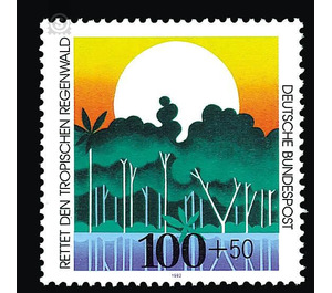 Environmental Protection: Save the Tropical Rainforest  - Germany / Federal Republic of Germany 1992 - 100 Pfennig