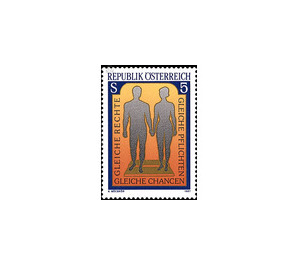 Equal treatment of men and women  - Austria / II. Republic of Austria 1987 Set