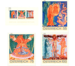 Ernst Fuchs Rosary Triptych  - Austria / II. Republic of Austria 2009 Set