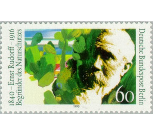 Ernst Rudorff (founder of nature conservation movement) - Germany / Berlin 1990 - 60