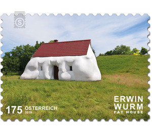 Erwin Wurm – Fat House  - Austria / II. Republic of Austria 2019 - 175 Euro Cent