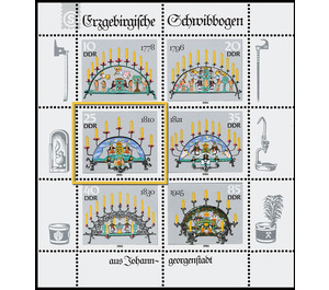 Erzgebirge Schwibbogen  - Germany / German Democratic Republic 1986 - 25 Pfennig