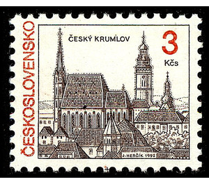 Český Krumlov castle - Czechoslovakia 1992 - 3