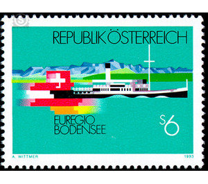 Euregio Lake Constance  - Austria / II. Republic of Austria 1993 - 6 Shilling