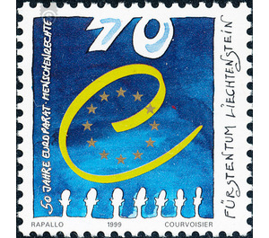 euro Europe  - Liechtenstein 1999 - 70 Rappen