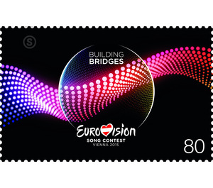 euro vision  - Austria / II. Republic of Austria 2015 - 80 Euro Cent