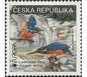 Europa 2019 - National Birds : Common Kingfisher - Czech Republic (Czechia) 2019