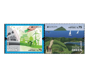 Europa (C.E.P.T.) 2016 - Think Green - Portugal / Azores 2016 Set