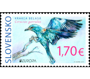 Europa (C.E.P.T.) 2019 - European Roller (Coracias garrulus) - Slovakia 2019 - 1.70