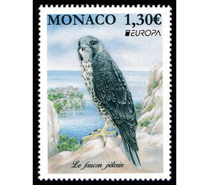 Europa (C.E.P.T.) 2019 - Peregrine Falcon (Falco peregrinus) - Monaco 2019 - 1.30