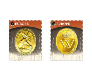 Europa (C.E.P.T.) 2020 - Ancient Postal Routes - Belgium 2020 Set